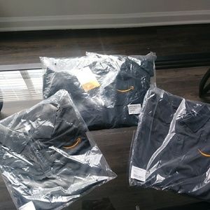 Amazon DriFit polo shirts & Amazon Rain jacket